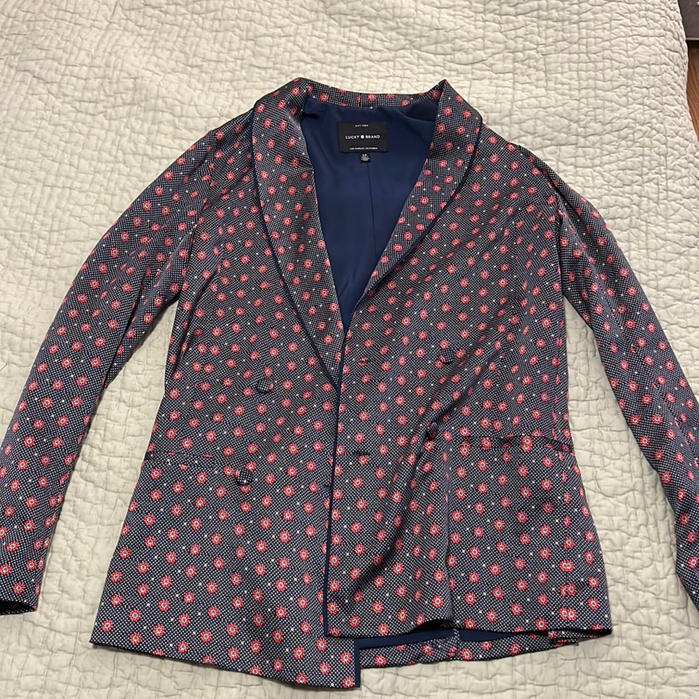 Lucky Brand silky jacket